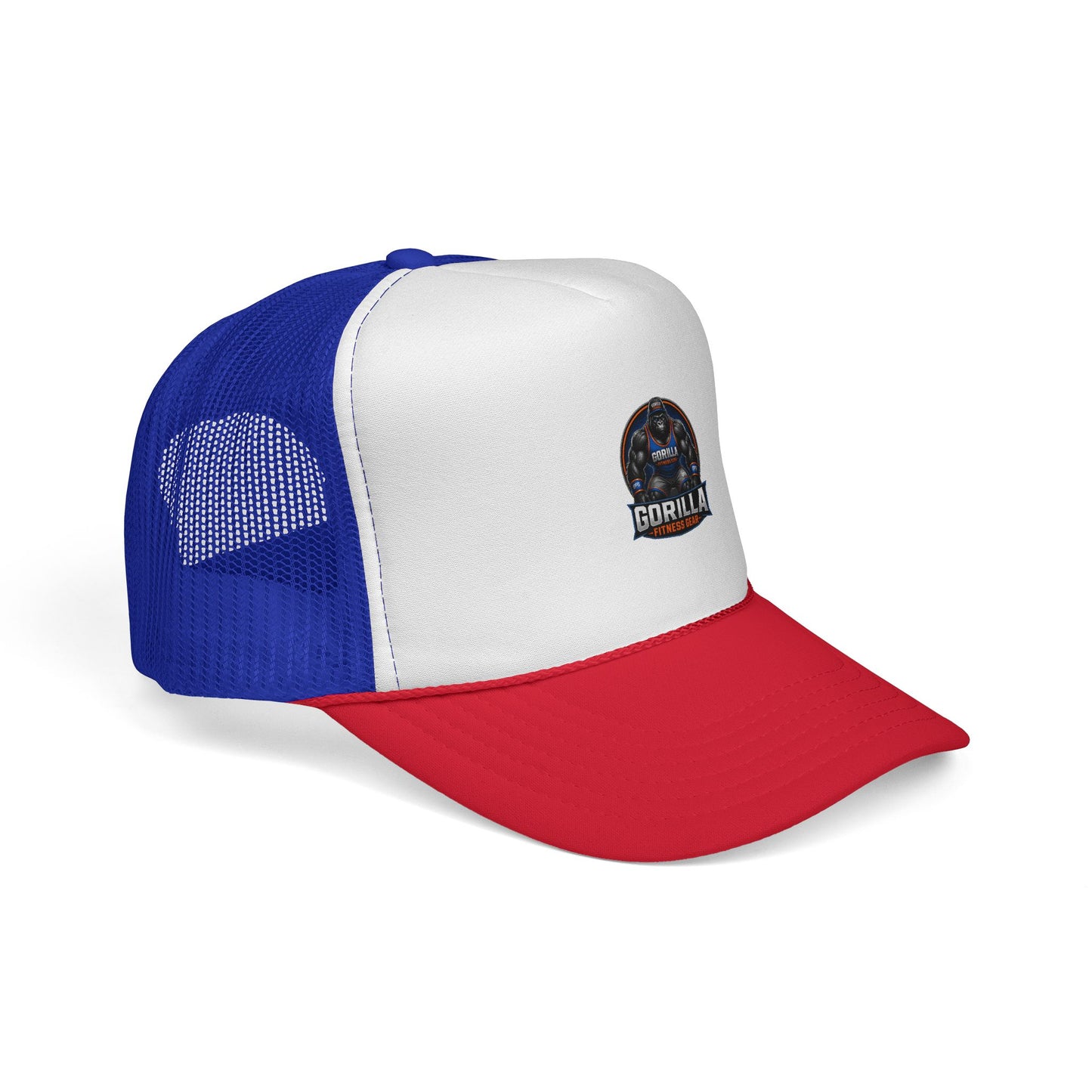 Gorilla Logo Trucker Cap — Retro Wildlife Mesh Hat