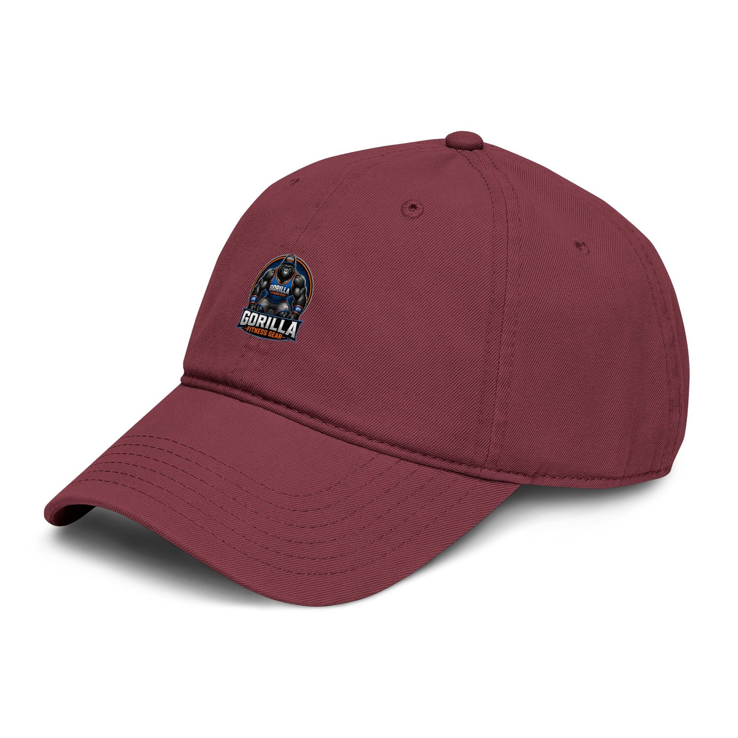 Gorilla Graphic Baseball Cap — Washed Cotton Dad Hat
