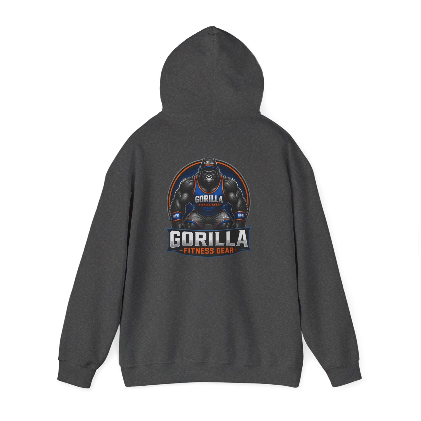 Gorilla Fitness Gear Hoodie — Strength Training Gym Sweatshirt