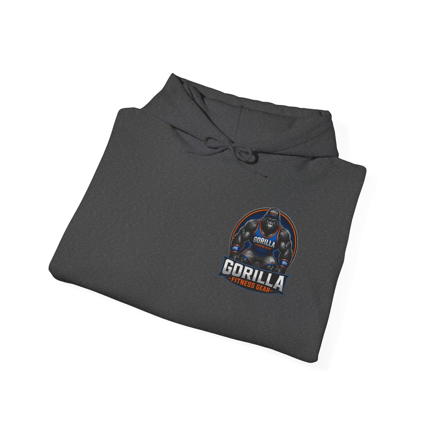 Gorilla Fitness Gear Hoodie — Strength Training Gym Sweatshirt