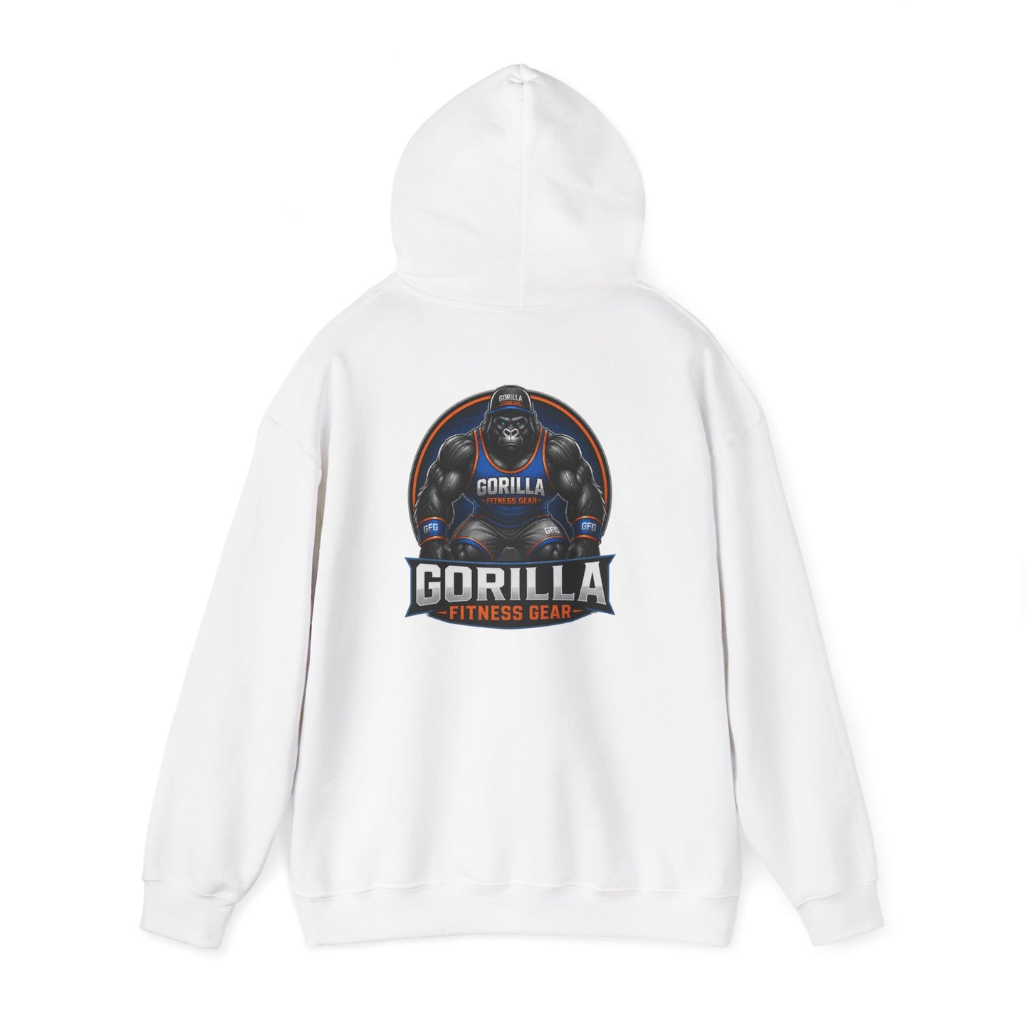 Gorilla Fitness Gear Hoodie — Strength Training Gym Sweatshirt