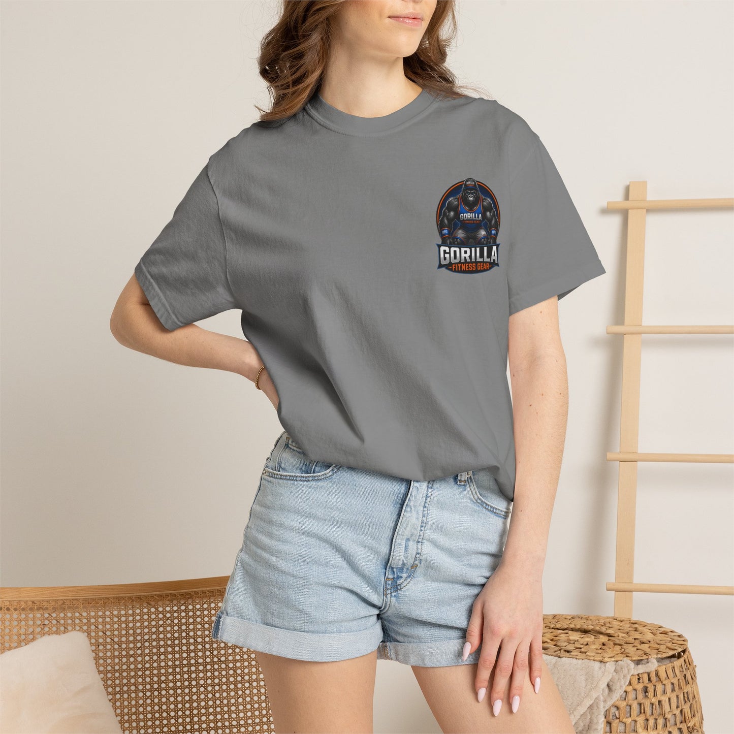 Gorilla Fitness Gear T-Shirt — Muscular Gorilla Athletic Tee