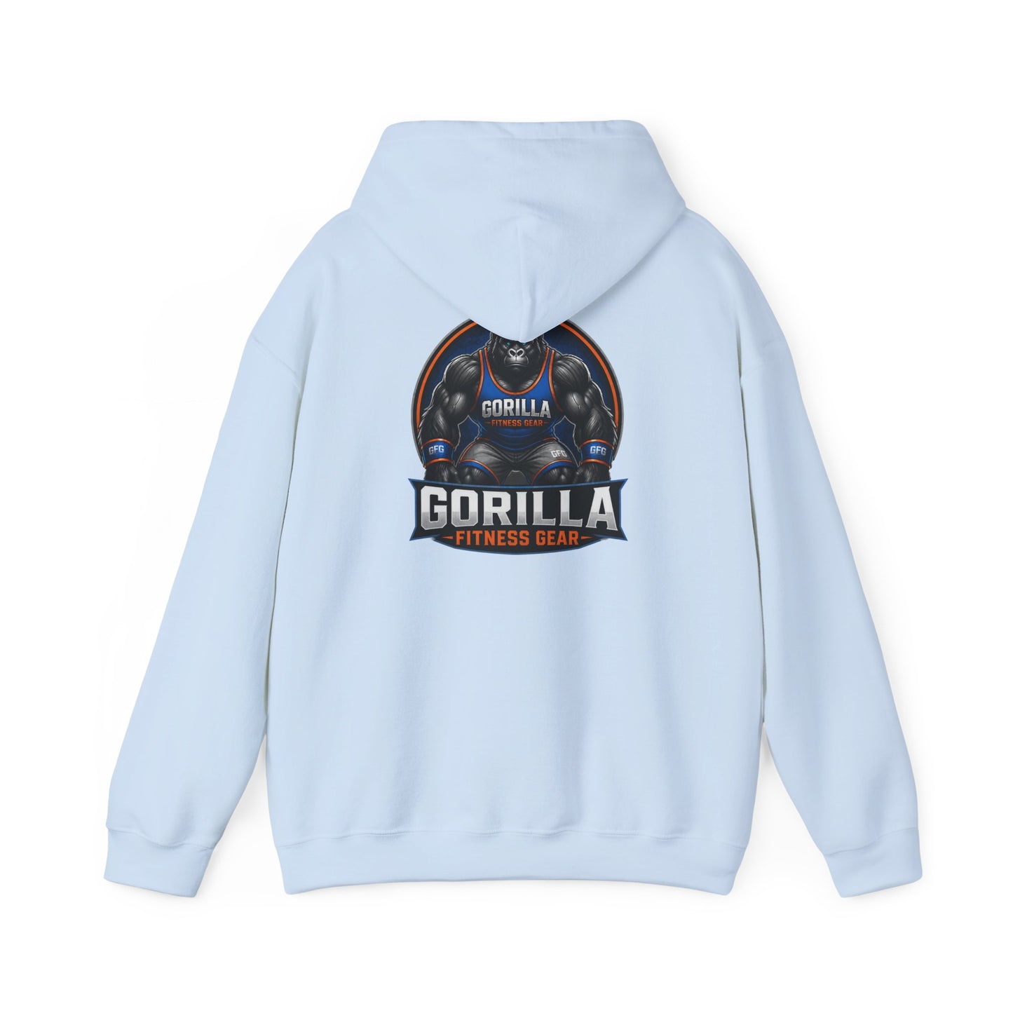 Gorilla Fitness Gear Hoodie — Strength Training Gym Sweatshirt