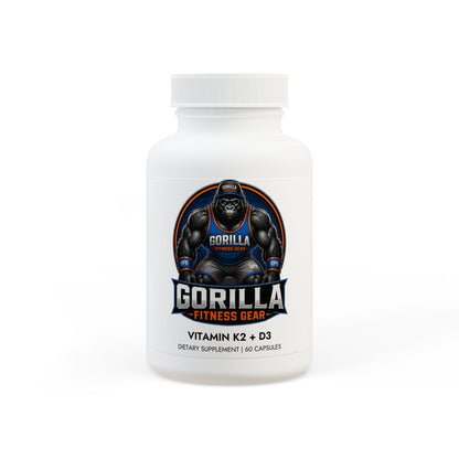 Vitamin K2 + D3 Supplement (60 Capsules)