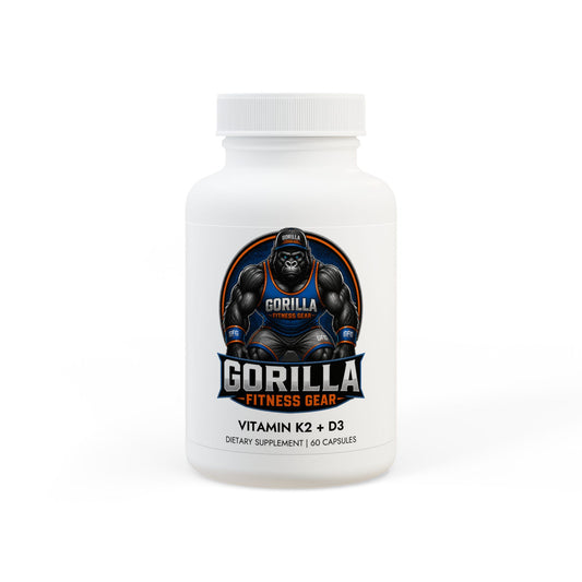 Vitamin K2 + D3 Supplement (60 Capsules)