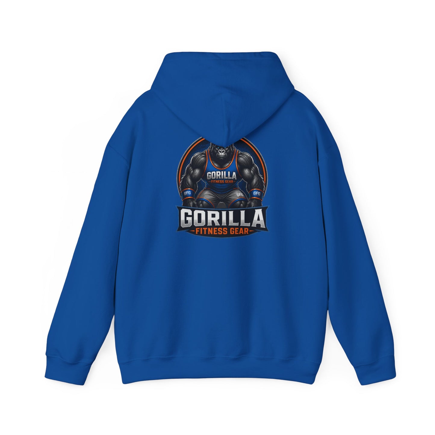 Gorilla Fitness Gear Hoodie — Strength Training Gym Sweatshirt