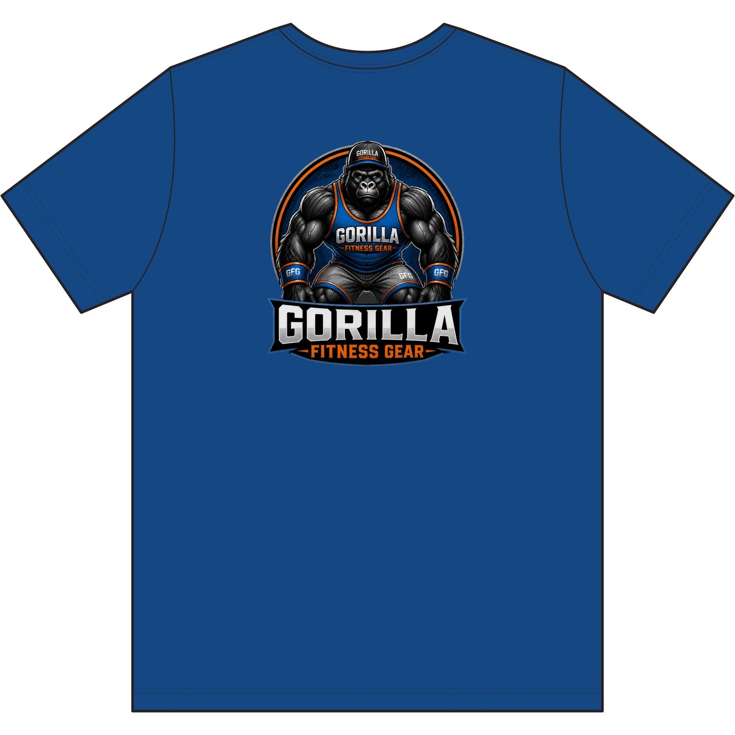 Gorilla Fitness Gear T‑Shirt — Bold Gym Logo Tee