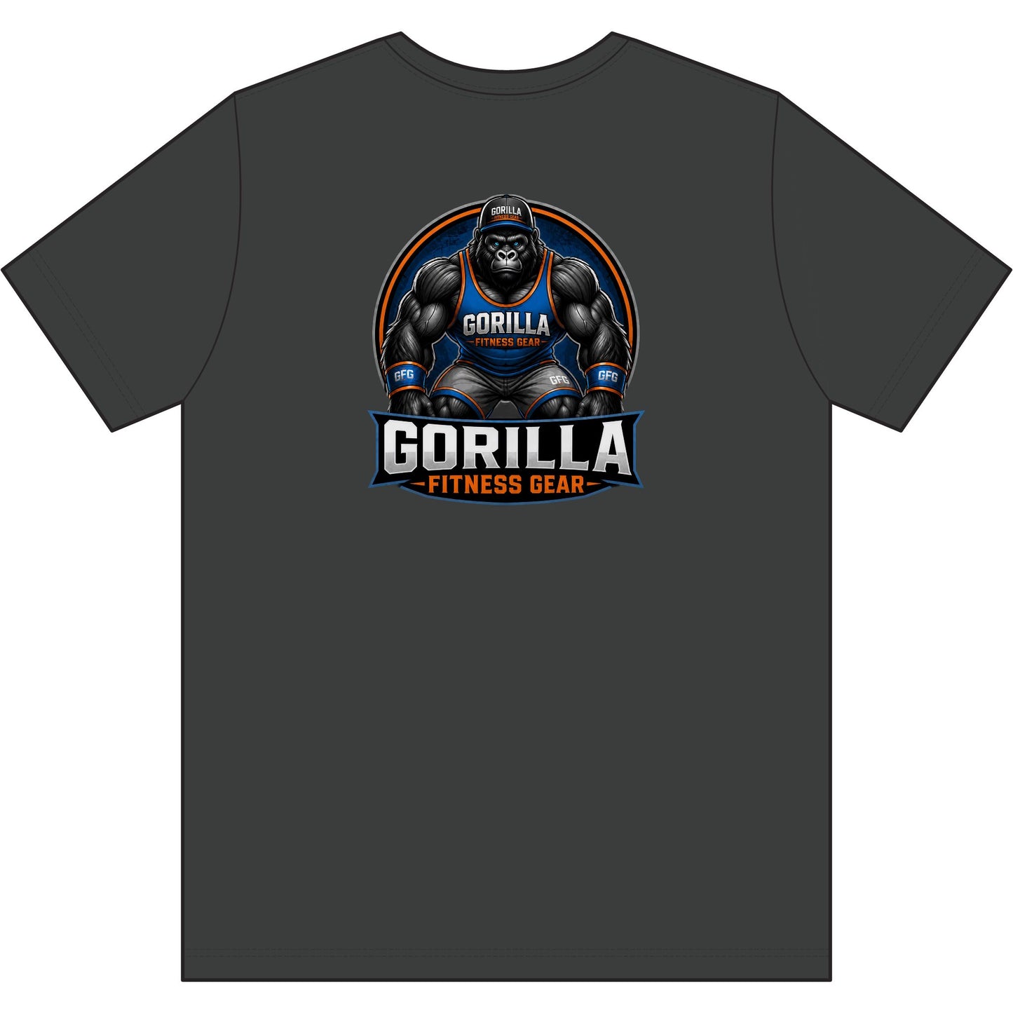 Gorilla Fitness Gear T‑Shirt — Bold Gym Logo Tee