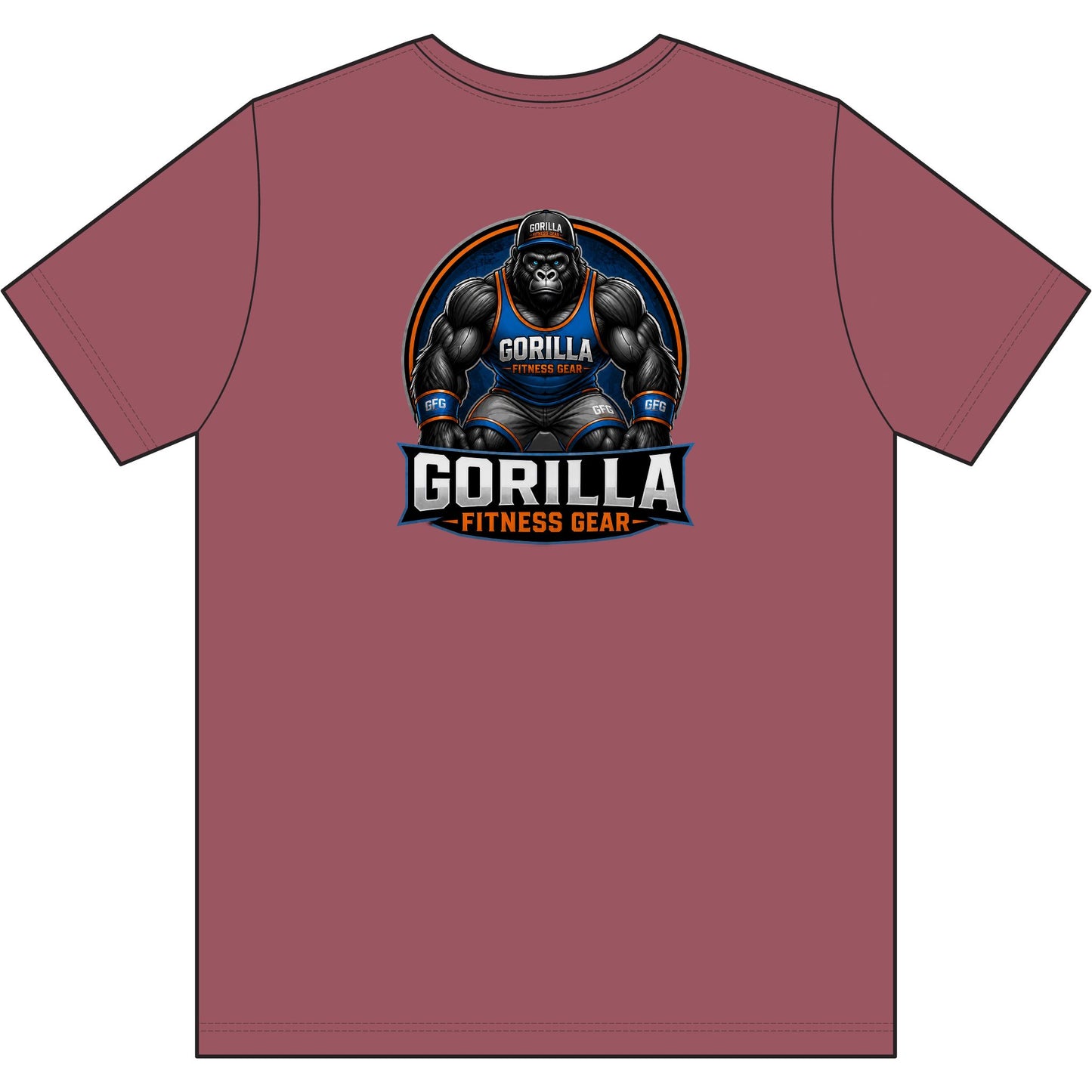 Gorilla Fitness Gear T‑Shirt — Bold Gym Logo Tee