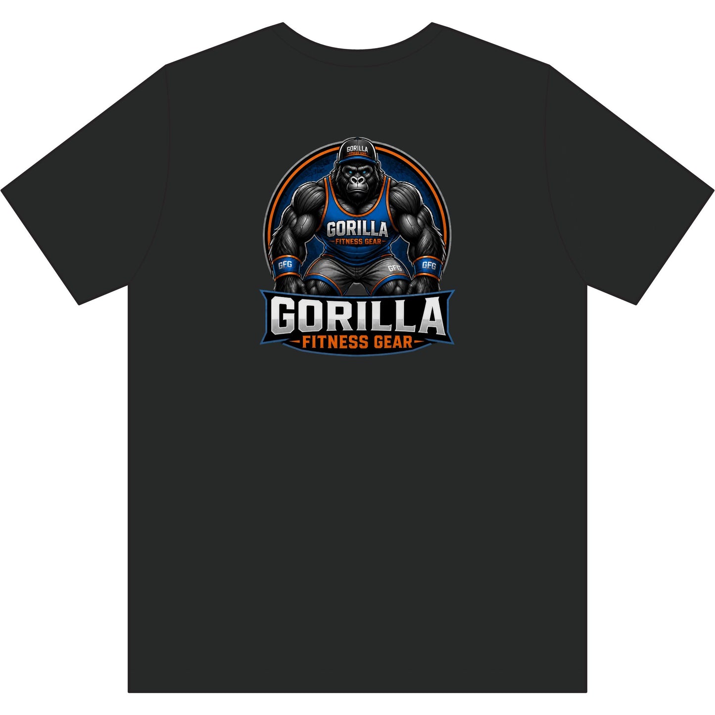 Gorilla Fitness Gear T‑Shirt — Bold Gym Logo Tee