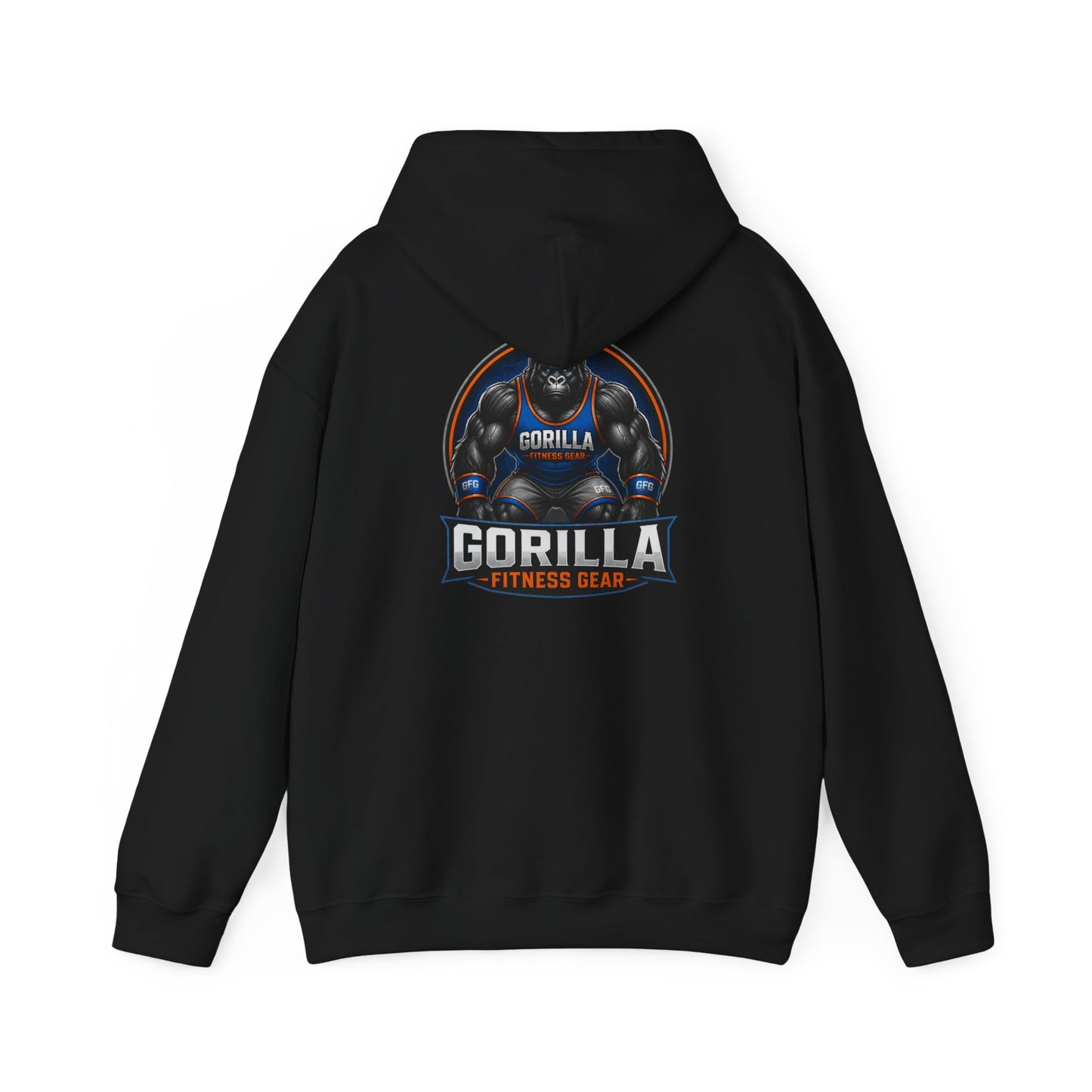 Gorilla Fitness Gear Hoodie — Strength Training Gym Sweatshirt