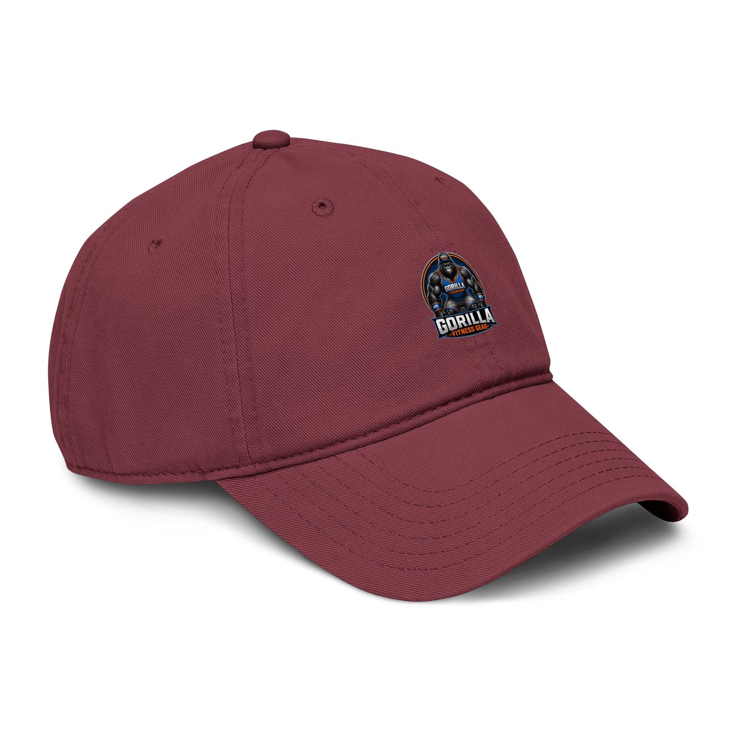 Gorilla Graphic Baseball Cap — Washed Cotton Dad Hat