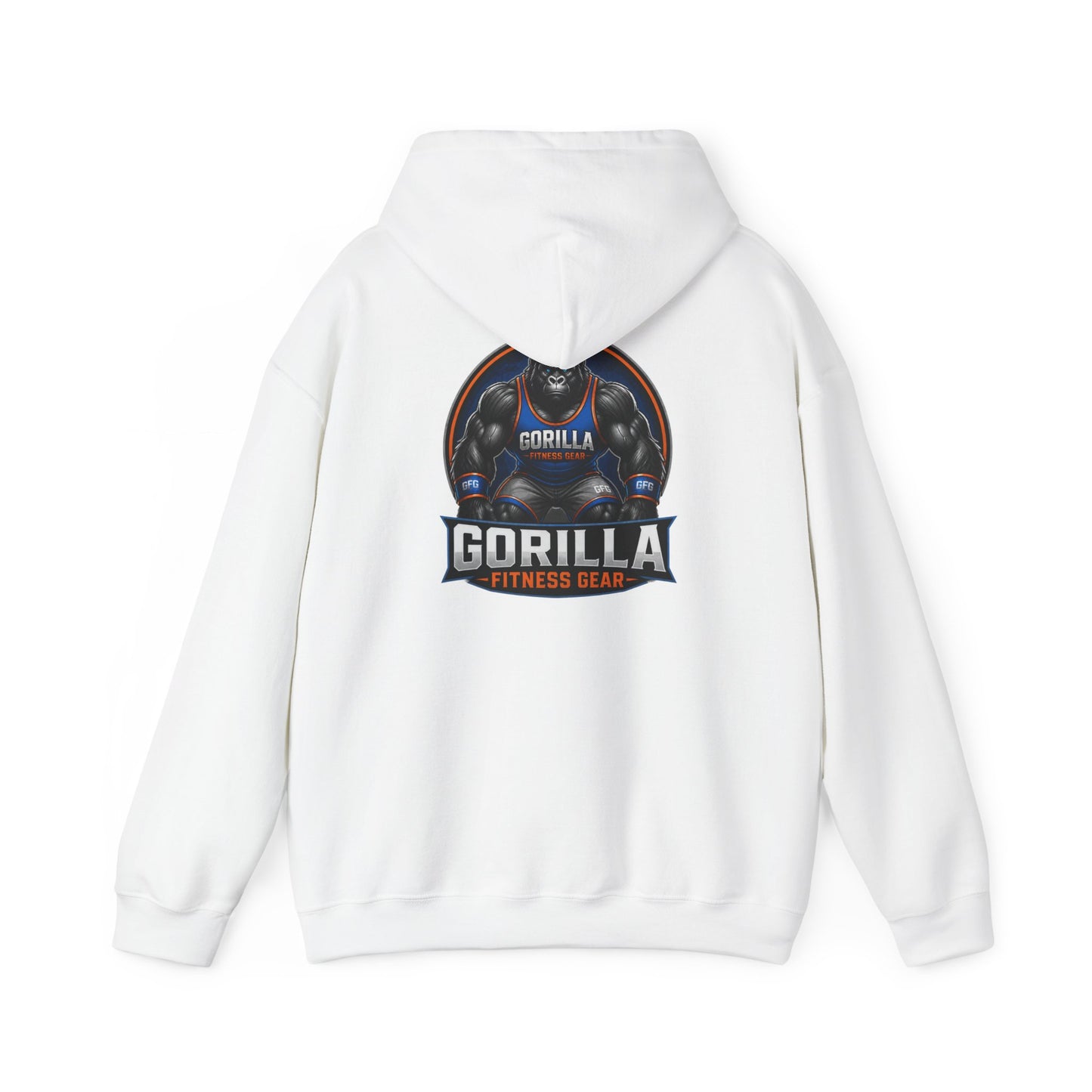 Gorilla Fitness Gear Hoodie — Strength Training Gym Sweatshirt