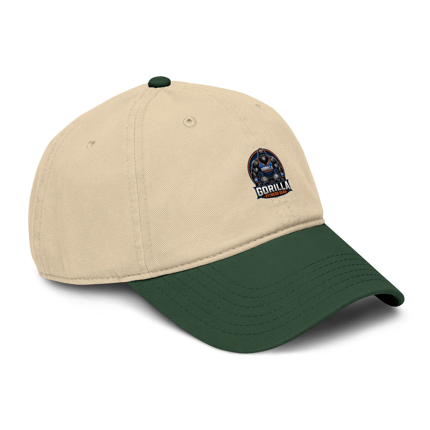 Gorilla Graphic Baseball Cap — Washed Cotton Dad Hat