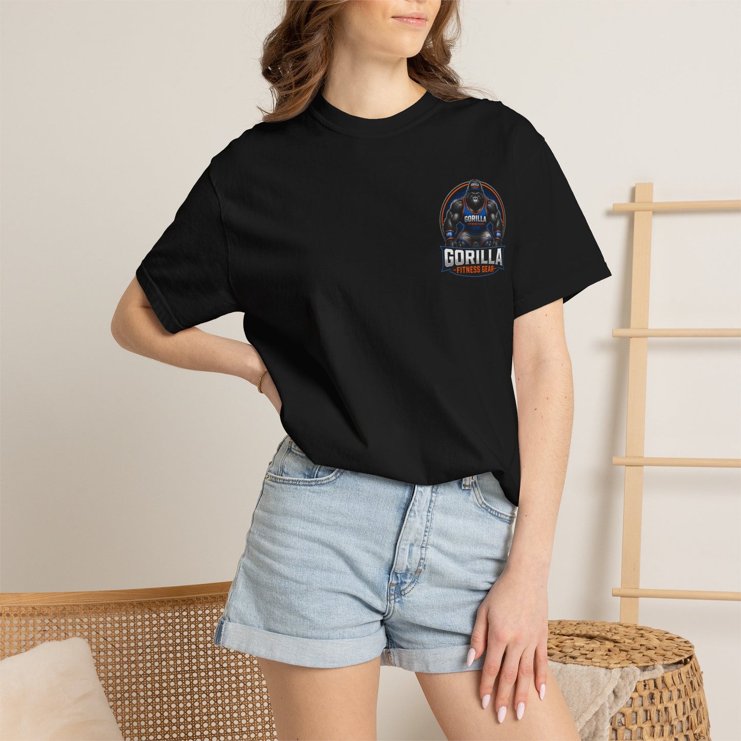 Gorilla Fitness Gear T-Shirt — Muscular Gorilla Athletic Tee