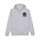 Gorilla Graphic Hoodie — Retro Space Badge Chest Print