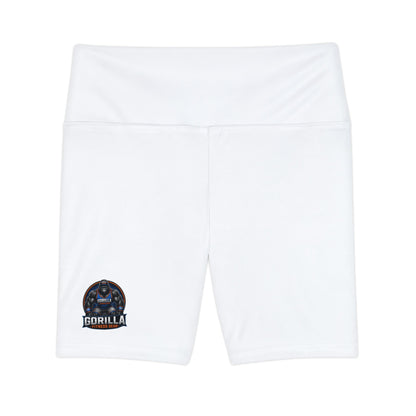 Women’s Workout Shorts - Gorilla Logo Athletic Biker Shorts