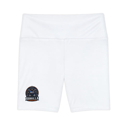 Women’s Workout Shorts - Gorilla Logo Athletic Biker Shorts