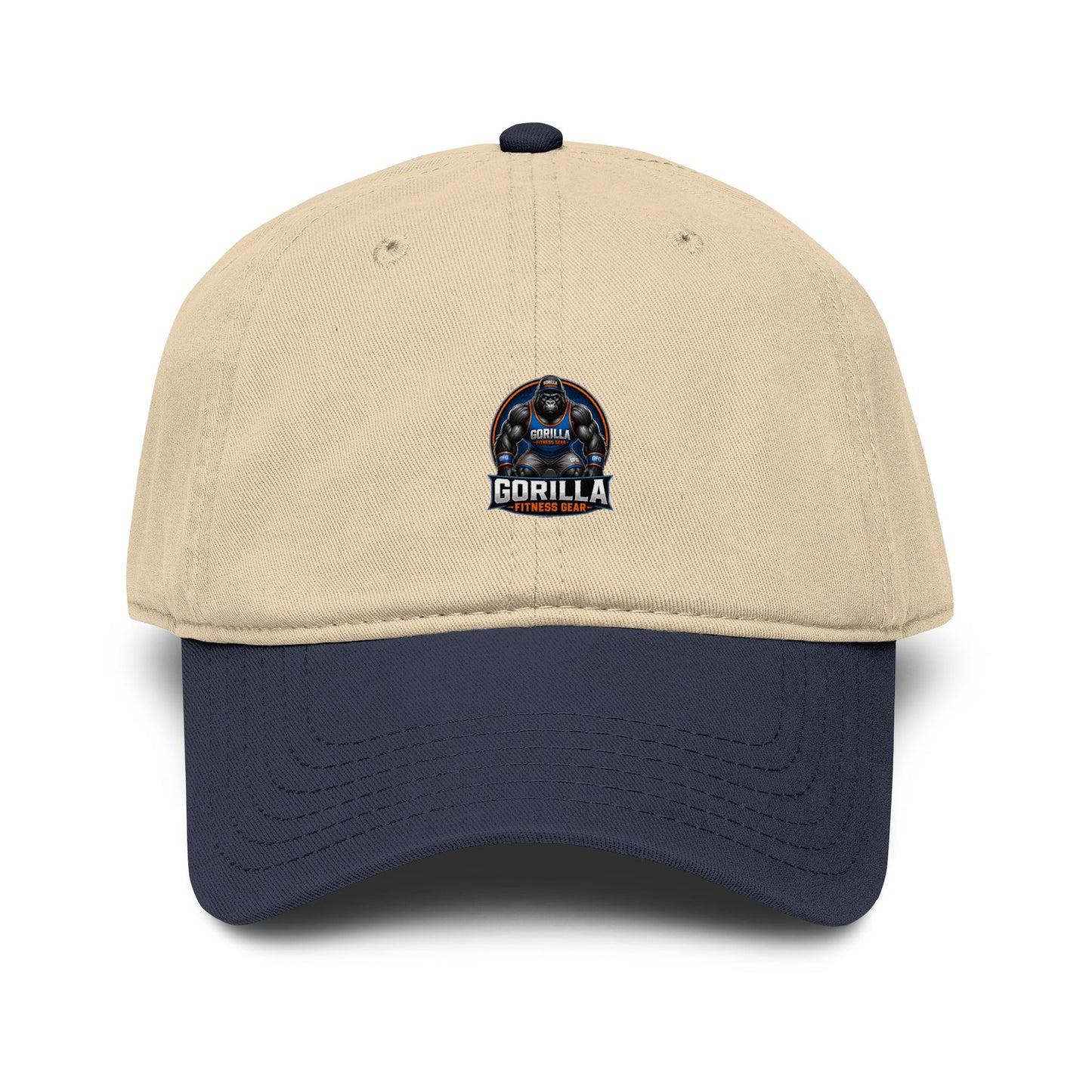 Gorilla Graphic Baseball Cap — Washed Cotton Dad Hat