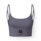 Gorilla Strength Women's Luxe Bra — Supportive Athletic Crop with Gorilla Logo