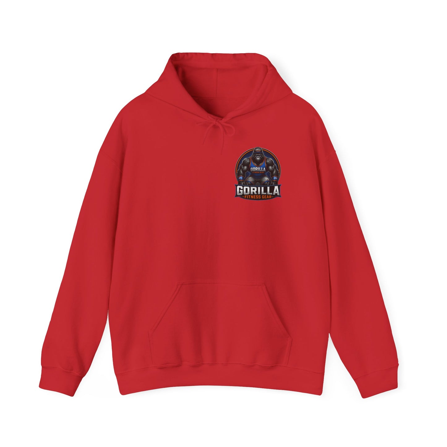 Gorilla Fitness Gear Hoodie — Strength Training Gym Sweatshirt