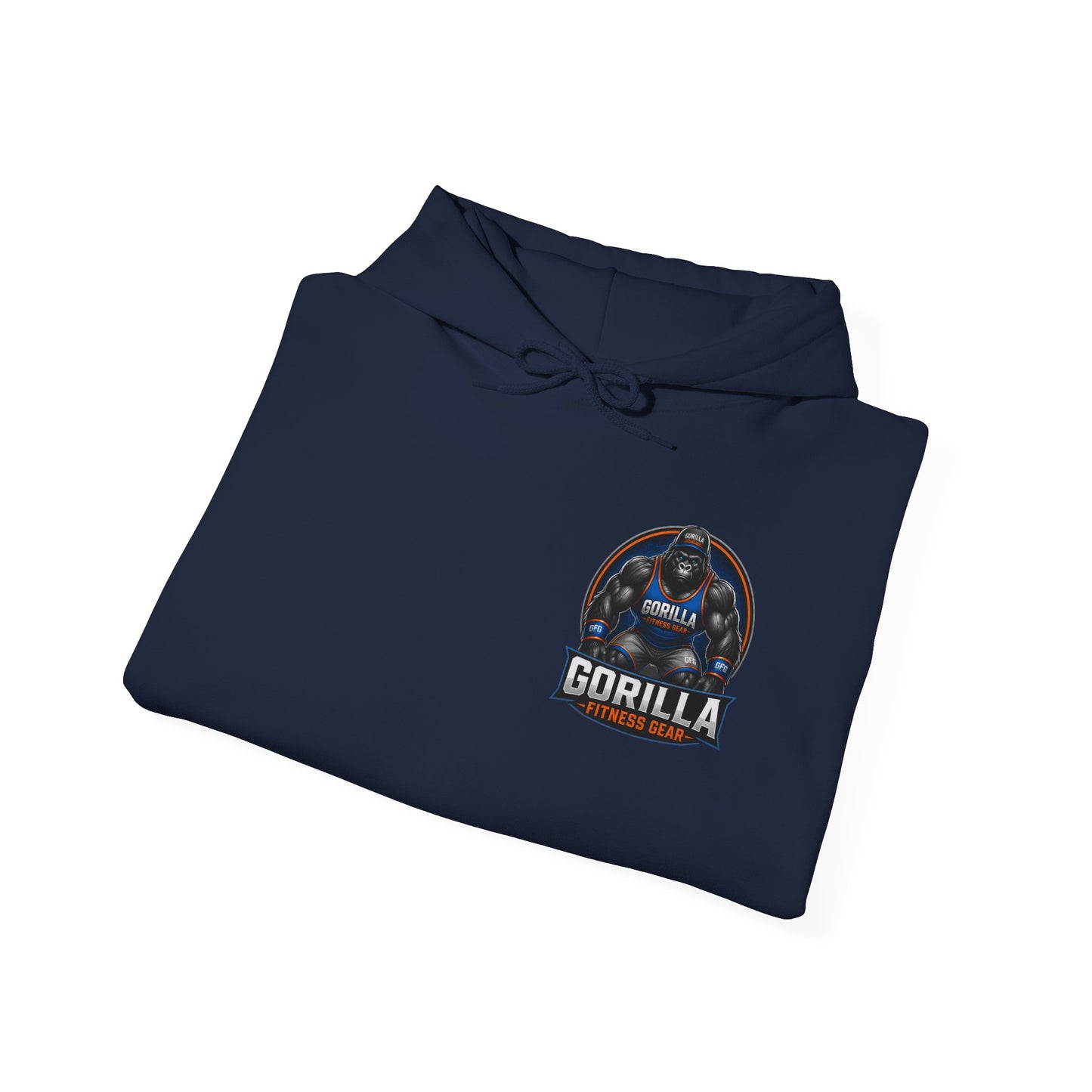 Gorilla Fitness Gear Hoodie — Strength Training Gym Sweatshirt
