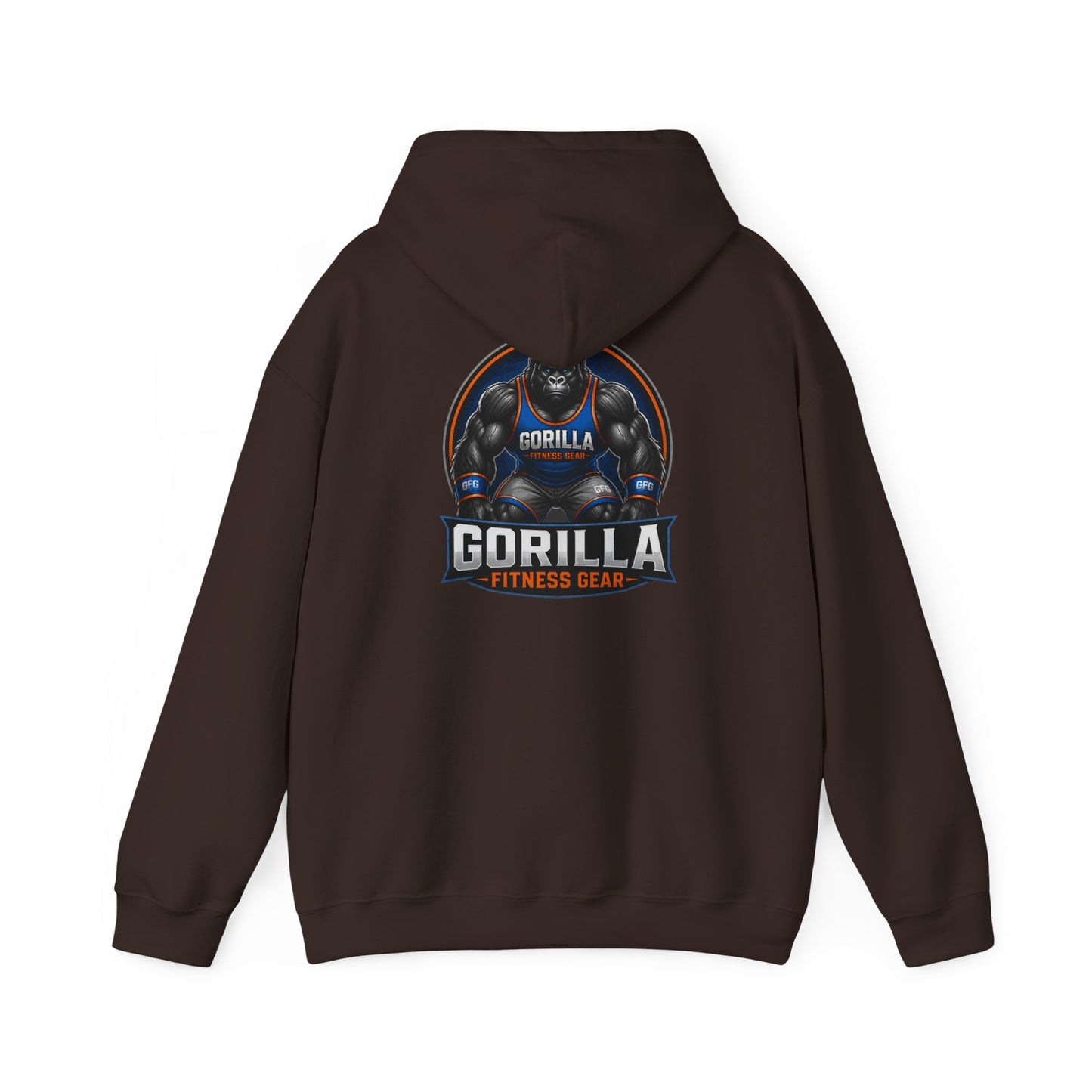 Gorilla Fitness Gear Hoodie — Strength Training Gym Sweatshirt