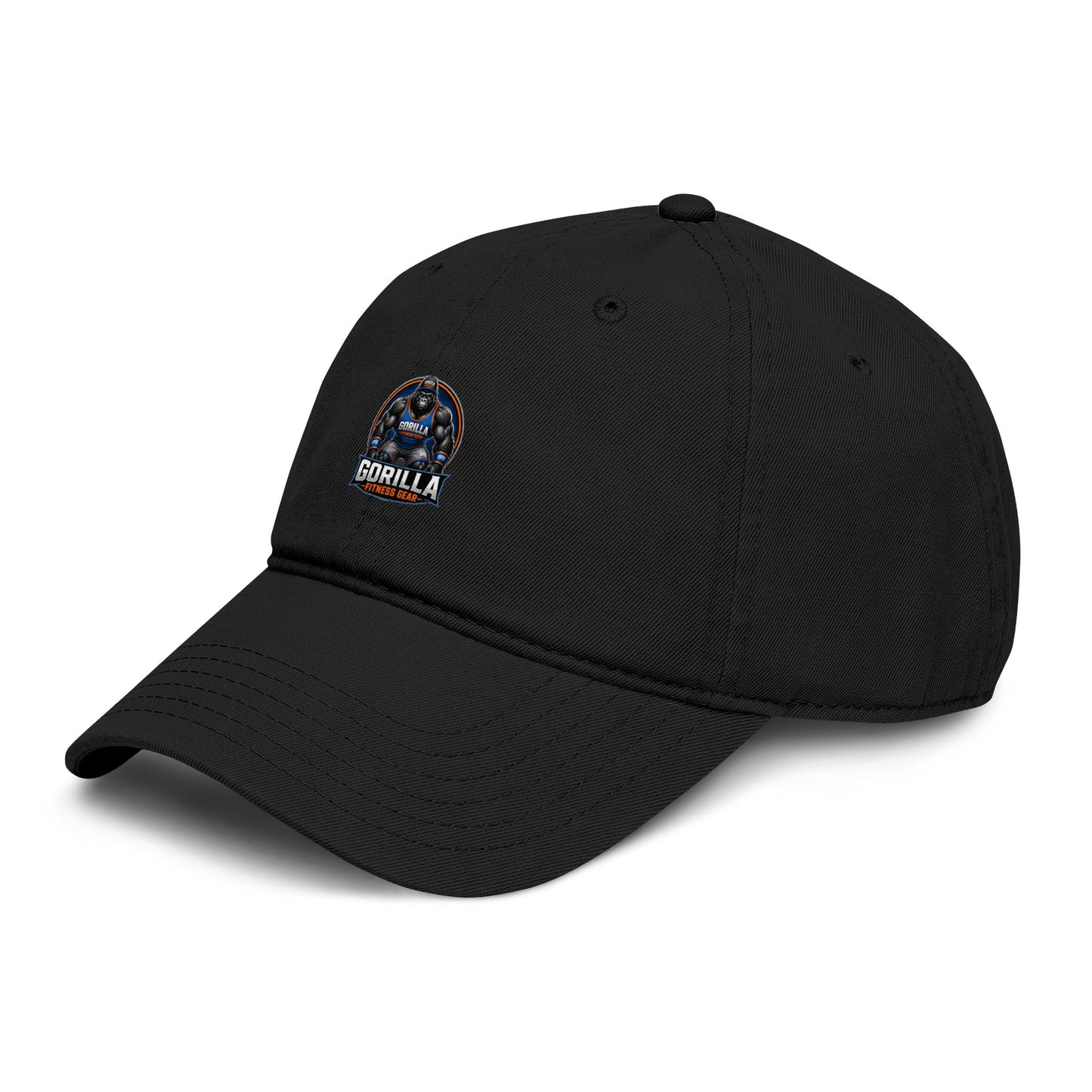 Gorilla Graphic Baseball Cap — Washed Cotton Dad Hat