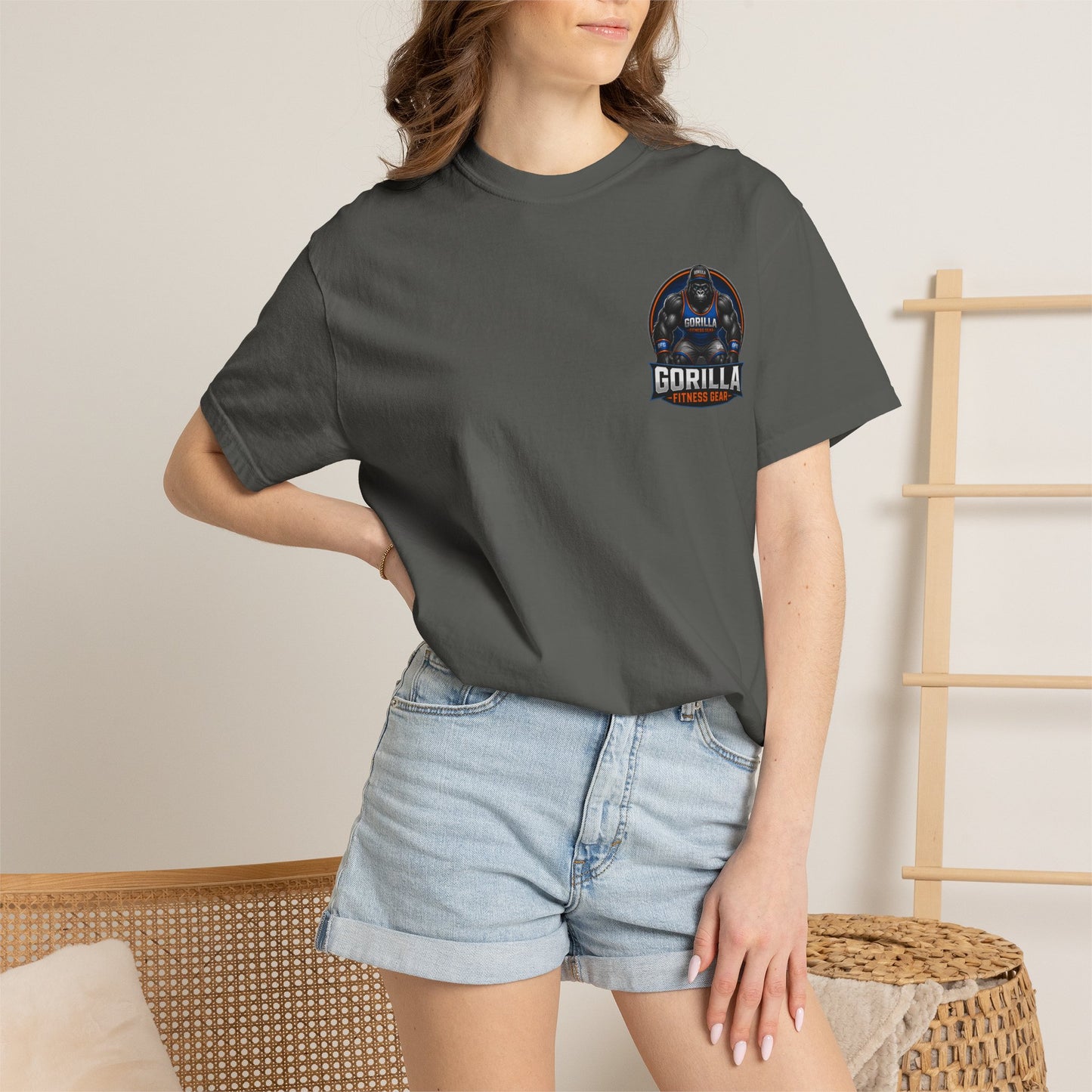 Gorilla Fitness Gear T-Shirt — Muscular Gorilla Athletic Tee