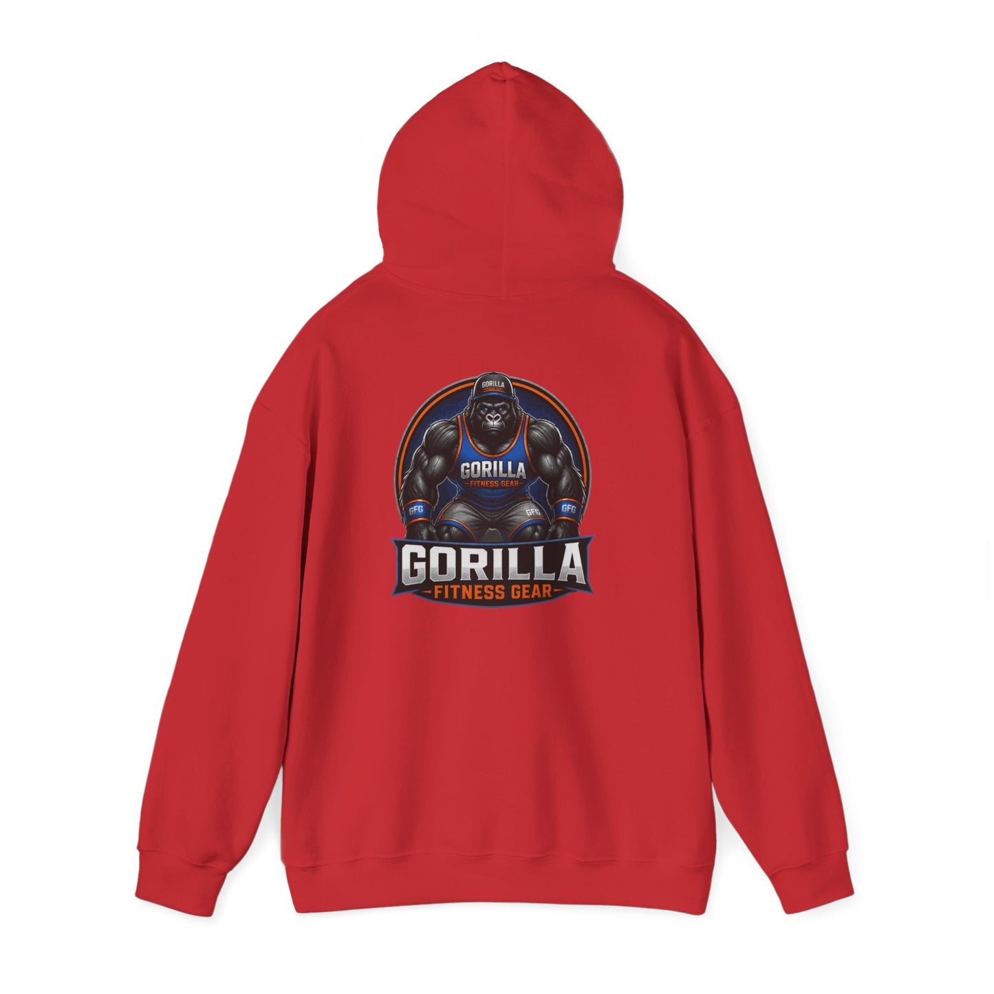 Gorilla Fitness Gear Hoodie — Strength Training Gym Sweatshirt