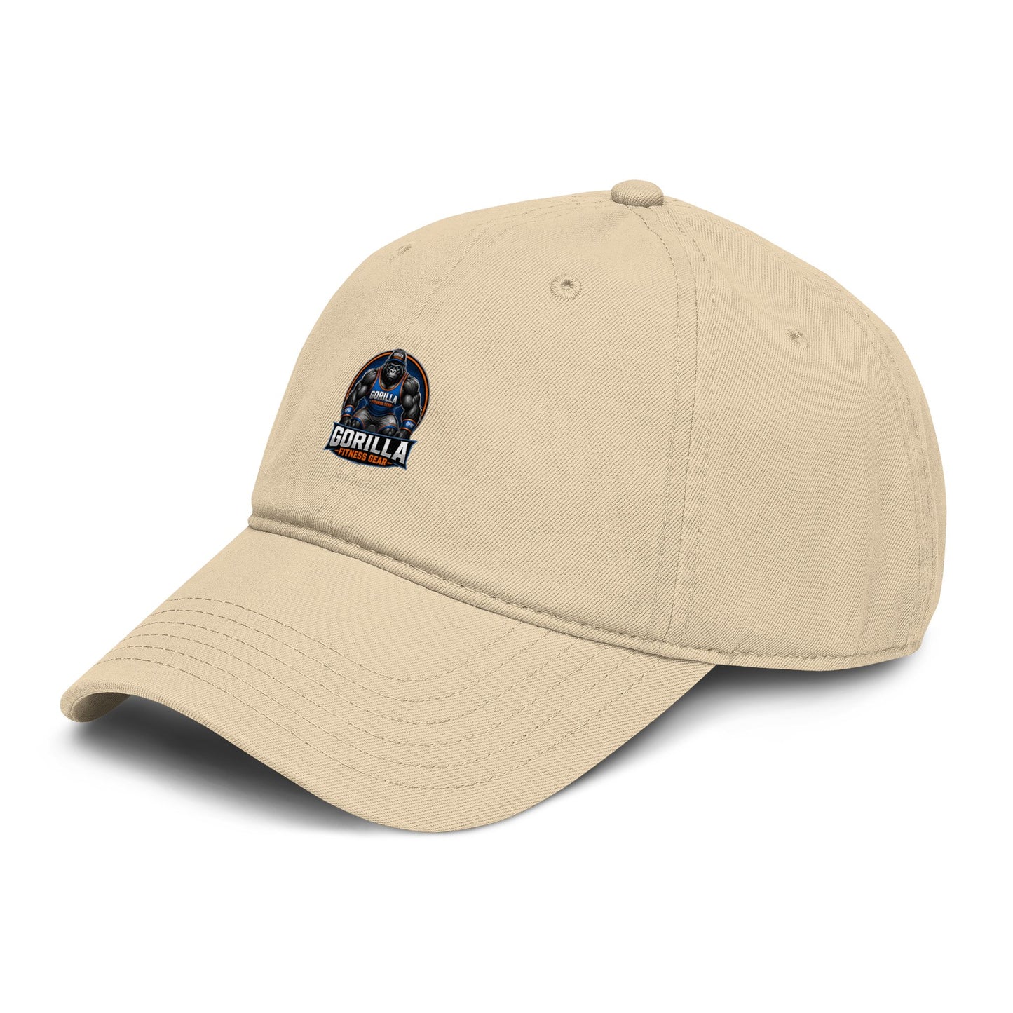 Gorilla Graphic Baseball Cap — Washed Cotton Dad Hat