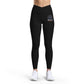 Black 'Gorilla Logic' Luxe Women's Leggings — High-Waist Athletic Yoga Pants