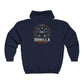 Gorilla Fitness Gear Zip Hoodie — Strength Training Gym Sweatshirt