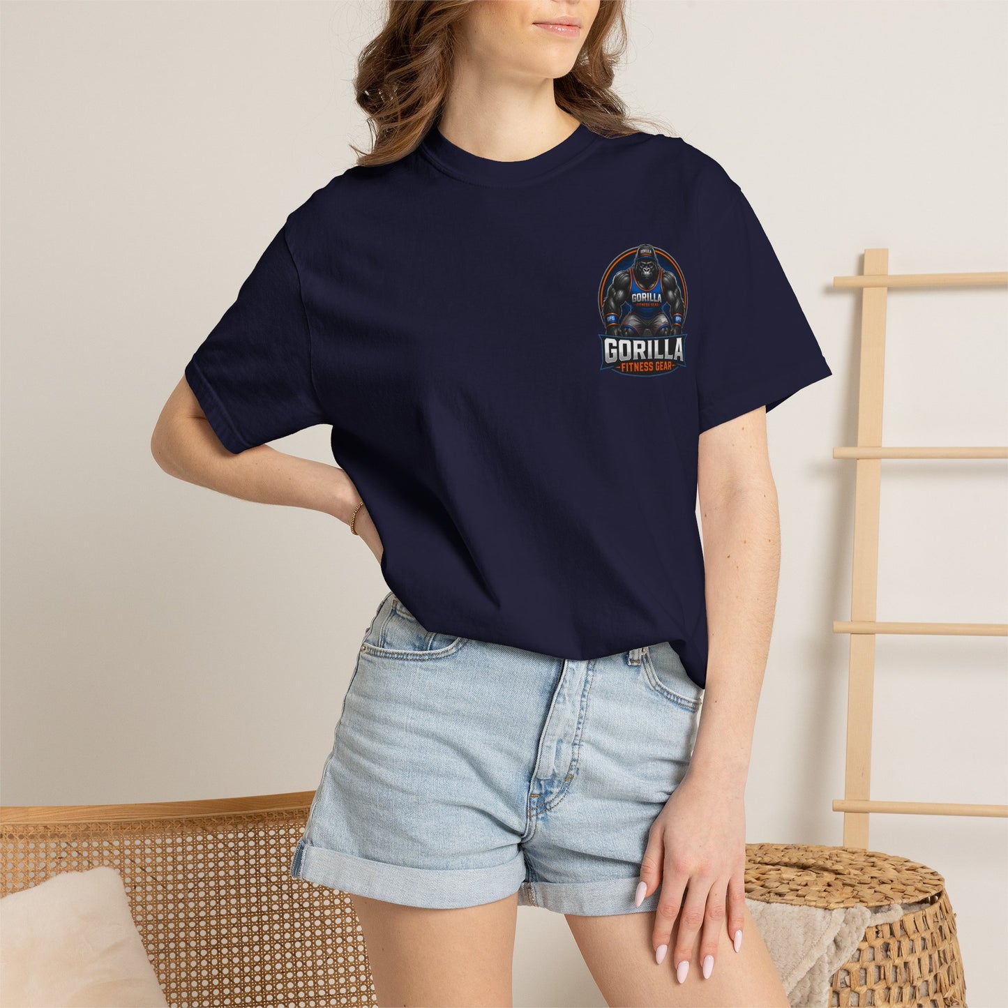 Gorilla Fitness Gear T-Shirt — Muscular Gorilla Athletic Tee