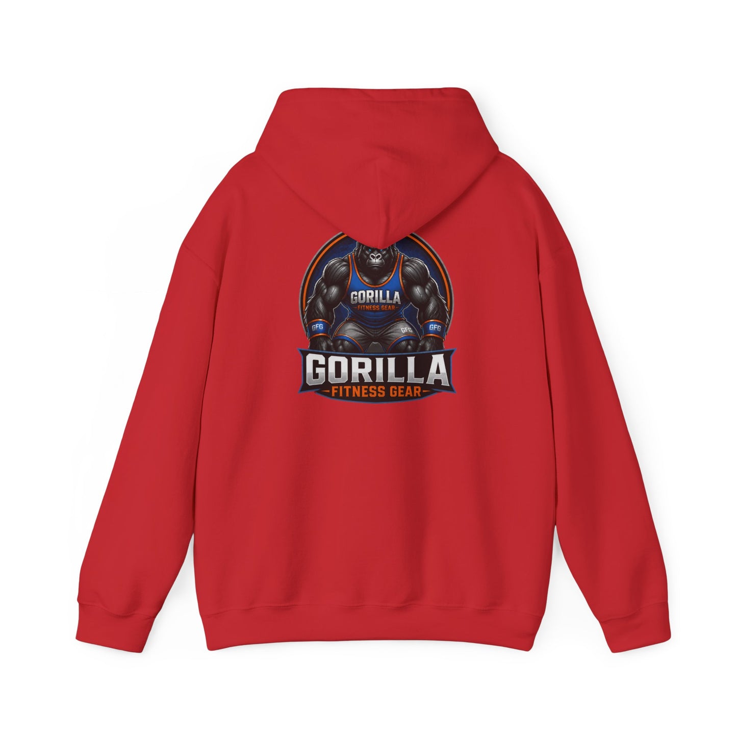Gorilla Fitness Gear Hoodie — Strength Training Gym Sweatshirt