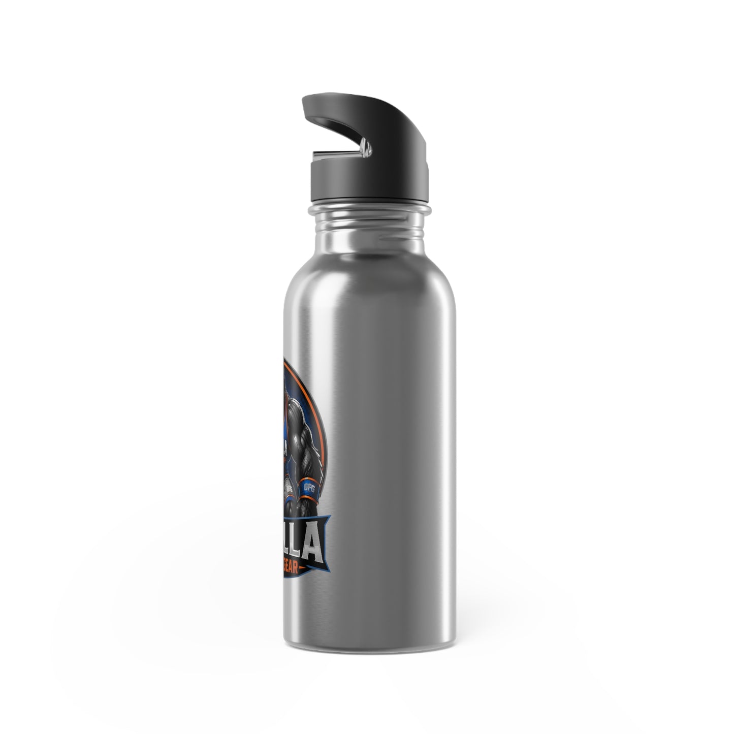Stainless Steel Water Bottle With Straw, 20oz