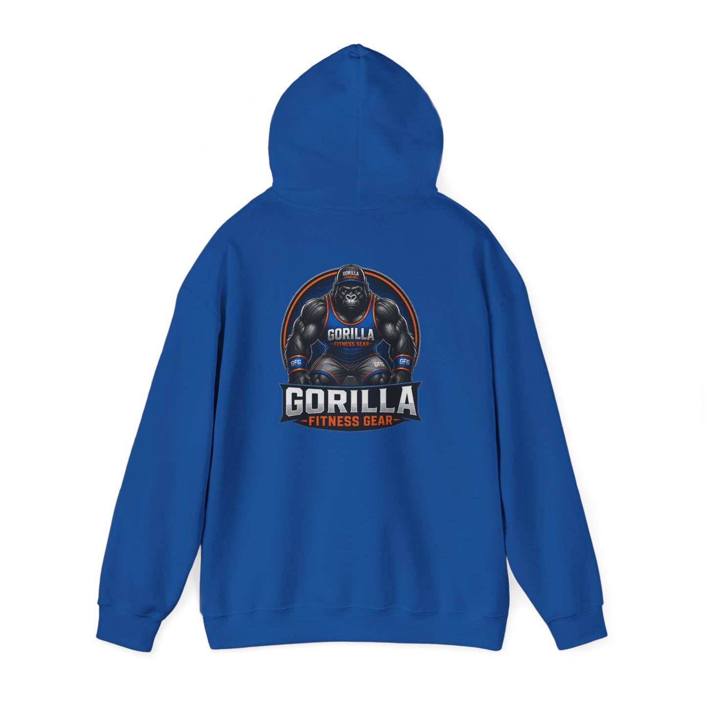 Gorilla Fitness Gear Hoodie — Strength Training Gym Sweatshirt
