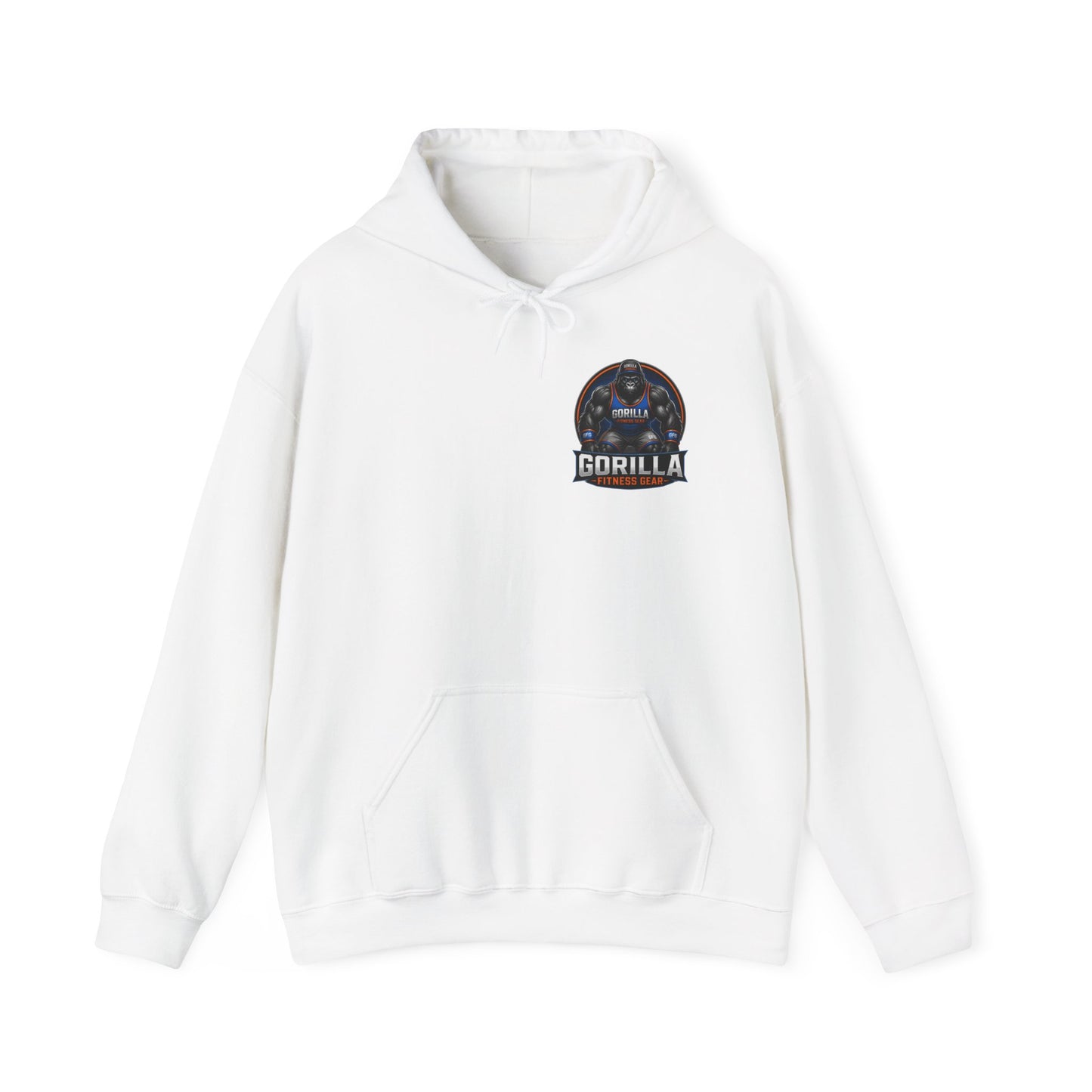 Gorilla Fitness Gear Hoodie — Strength Training Gym Sweatshirt