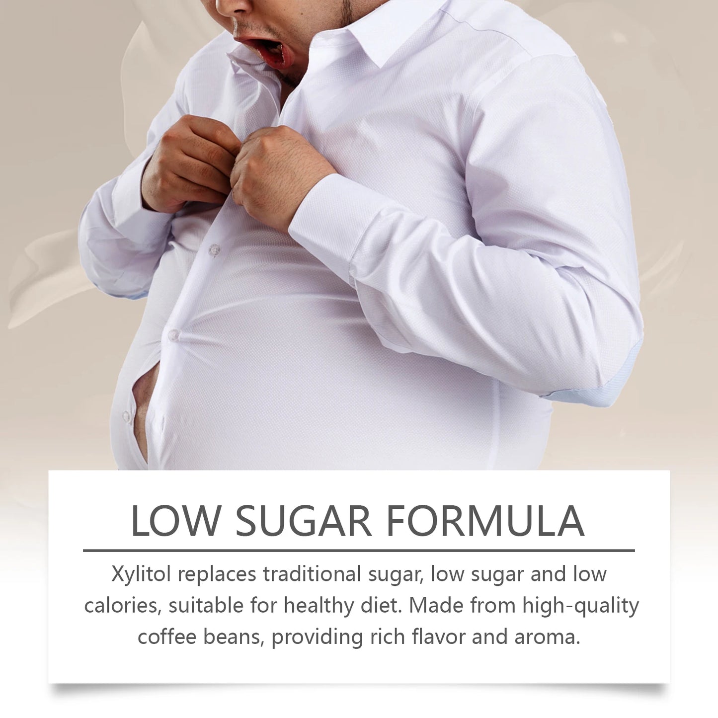 30g Googeer Instant Fat Burning Shape Coffee Promote Metabolism Detoxification Healthy Fast Weight Loss Physical Therapy Coffee