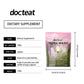 Docteat 180g Yerba Mate Instant Powder Supports Energy Gut Health Super Drink Dietary Supplement Fresh Flavor Yerba Mate Powder