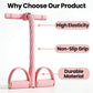 Multifunctional Fitness Pull Rope Foot Pedal Resistance Band Full Body Workout Home Gym Exercise Equipment for Abdomen Leg Arm