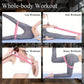 Ten-Piece Yoga Resistance Band Set for Leg and Glute Shaping, Multi-Level Tension Fitness Equipment with Ankle Straps