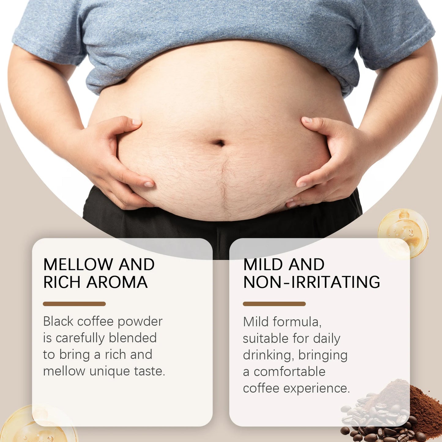 30g Googeer Instant Fat Burning Shape Coffee Promote Metabolism Detoxification Healthy Fast Weight Loss Physical Therapy Coffee
