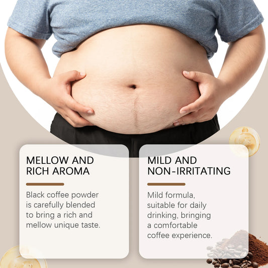 30g Googeer Instant Fat Burning Shape Coffee Promote Metabolism Detoxification Healthy Fast Weight Loss Physical Therapy Coffee