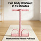 Multifunctional Fitness Pull Rope Foot Pedal Resistance Band Full Body Workout Home Gym Exercise Equipment for Abdomen Leg Arm