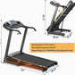 Treadmill with Auto Incline Folding Electric Running Machine 17'' Electric Treadmills 2.5HP/8.5MPH with 15 Training Programs