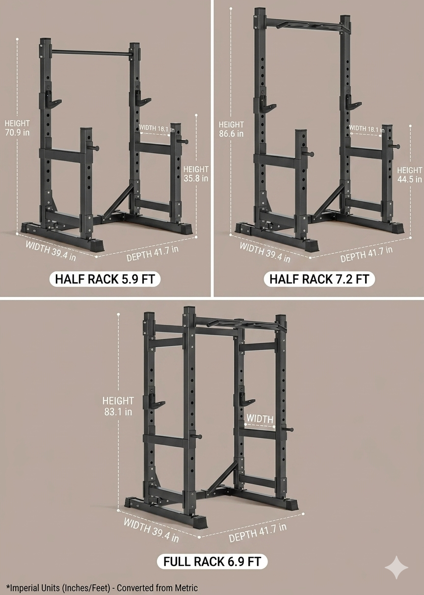 Gym Fitness Power Cage Power Squat Rack
