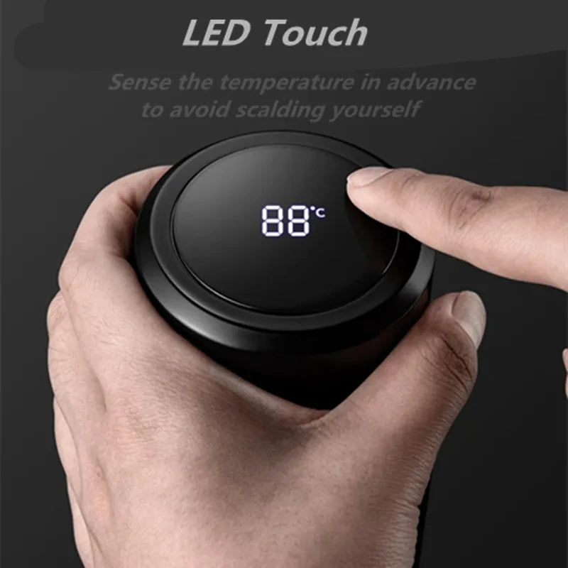 420-1500ml Large Capacity Vacuum LED Smart Temperature Digital Display Thermal Flask Thermos for Tea Water Bottle Keep Cold/Warm
