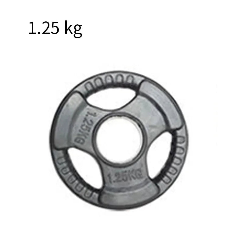 Barbell Plate for Gym, Home Dumbbell, 1 kg, 5 kg, 5 kg, 10 kg, Weight Lifting Power Workout, Fitness Equipment, Anti-Slip Rubber