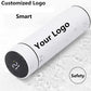 Vacuum Water Bottle Smart Display Temperature 500ML Safety 304 Stainless Steel Coffee Thermose Men Business Gift Customized Logo
